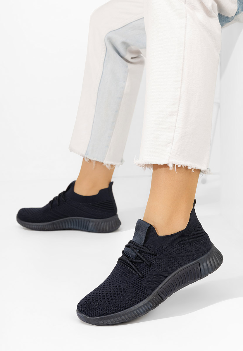 Granatowe buty sportowe damskie Lindsay