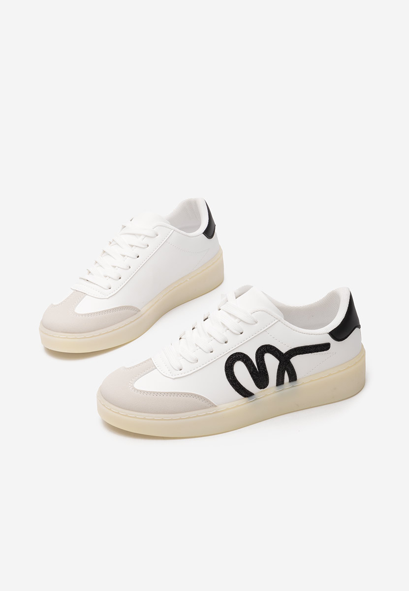 Białe sneakersy damskie Melise