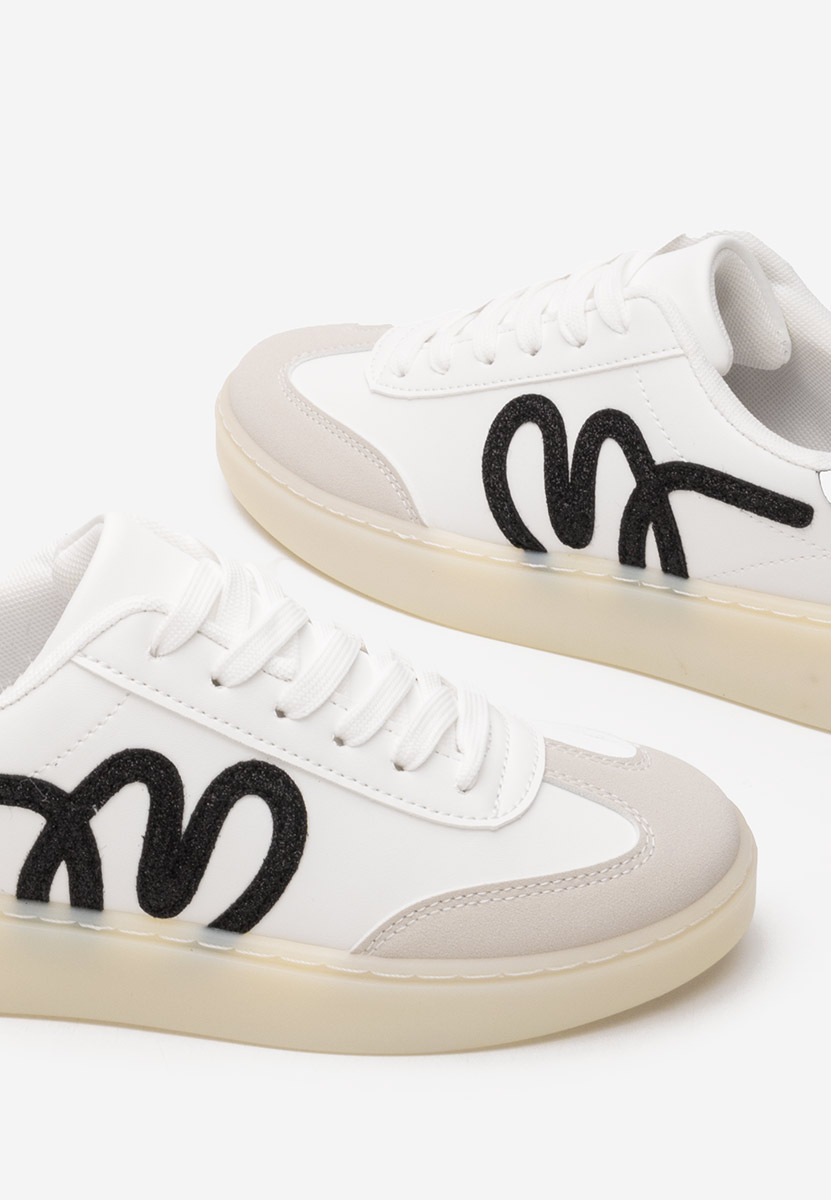 Białe sneakersy damskie Melise