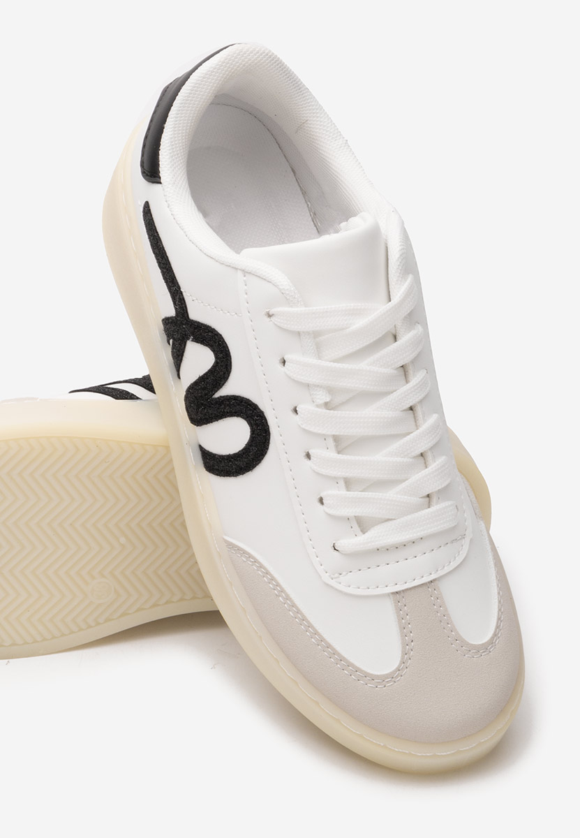 Białe sneakersy damskie Melise