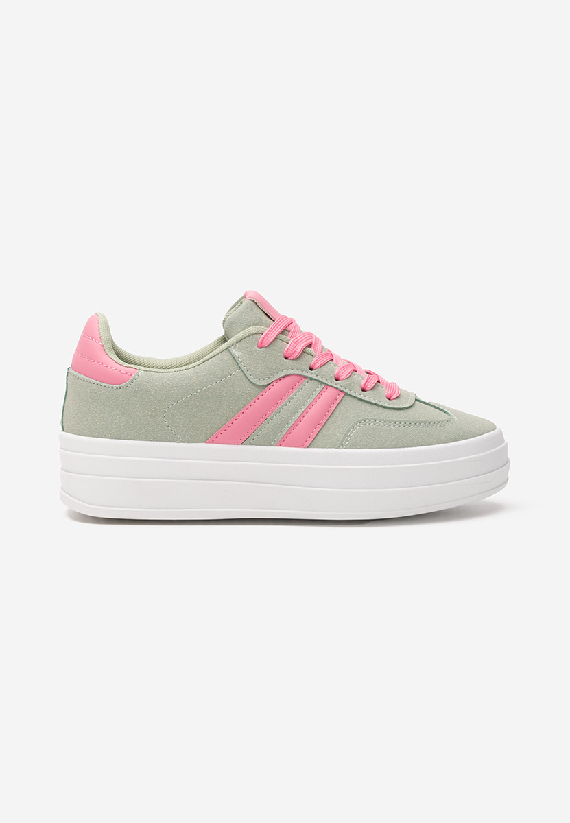 Zielone sneakersy damskie Jazmine
