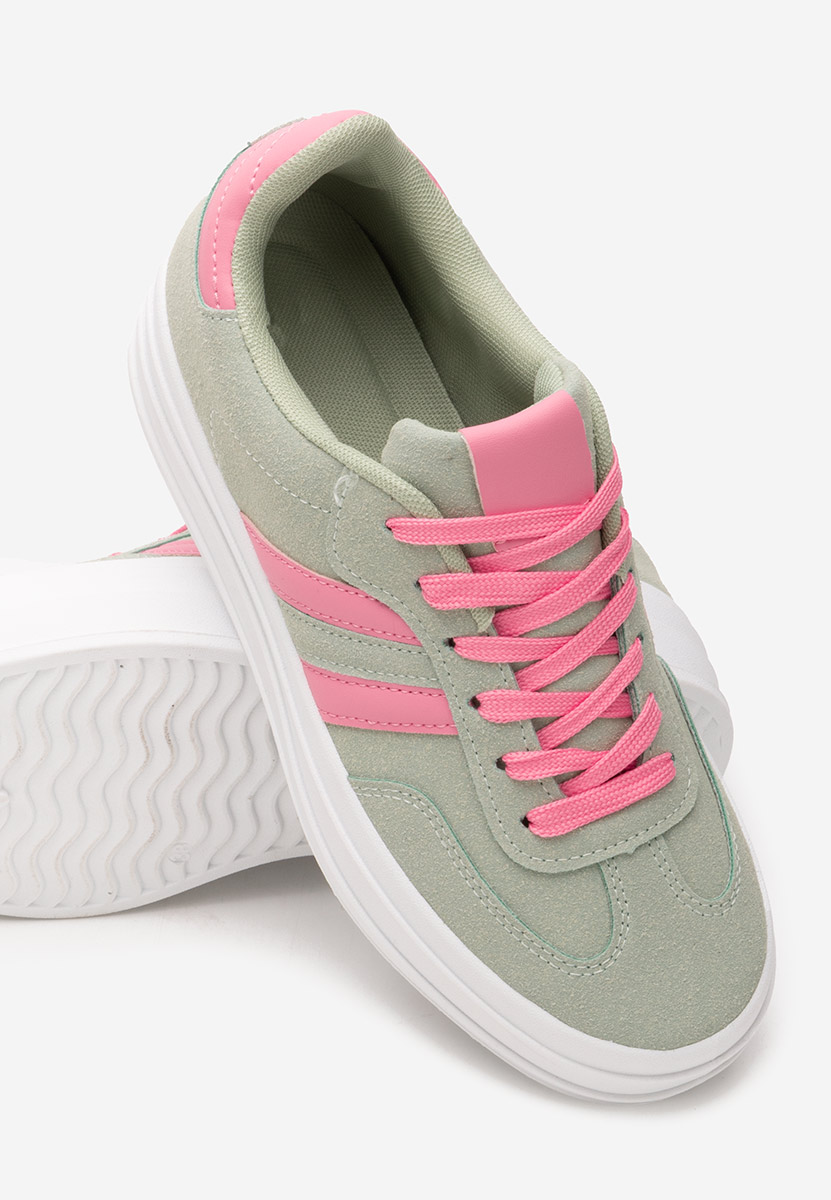 Zielone sneakersy damskie Jazmine