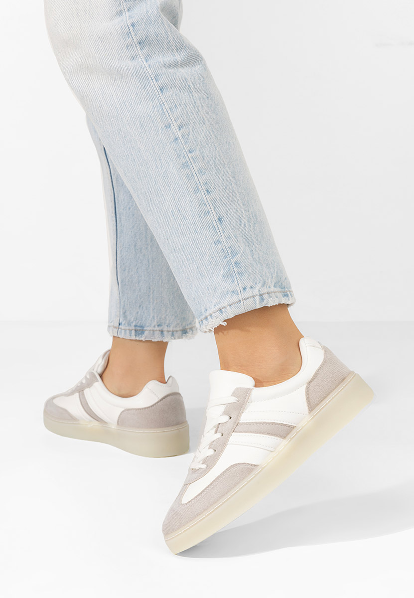 Szare sneakersy damskie Christiana