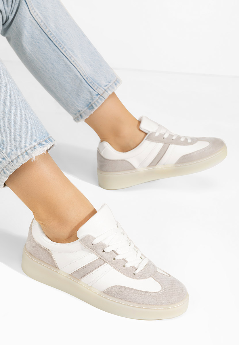 Szare sneakersy damskie Christiana