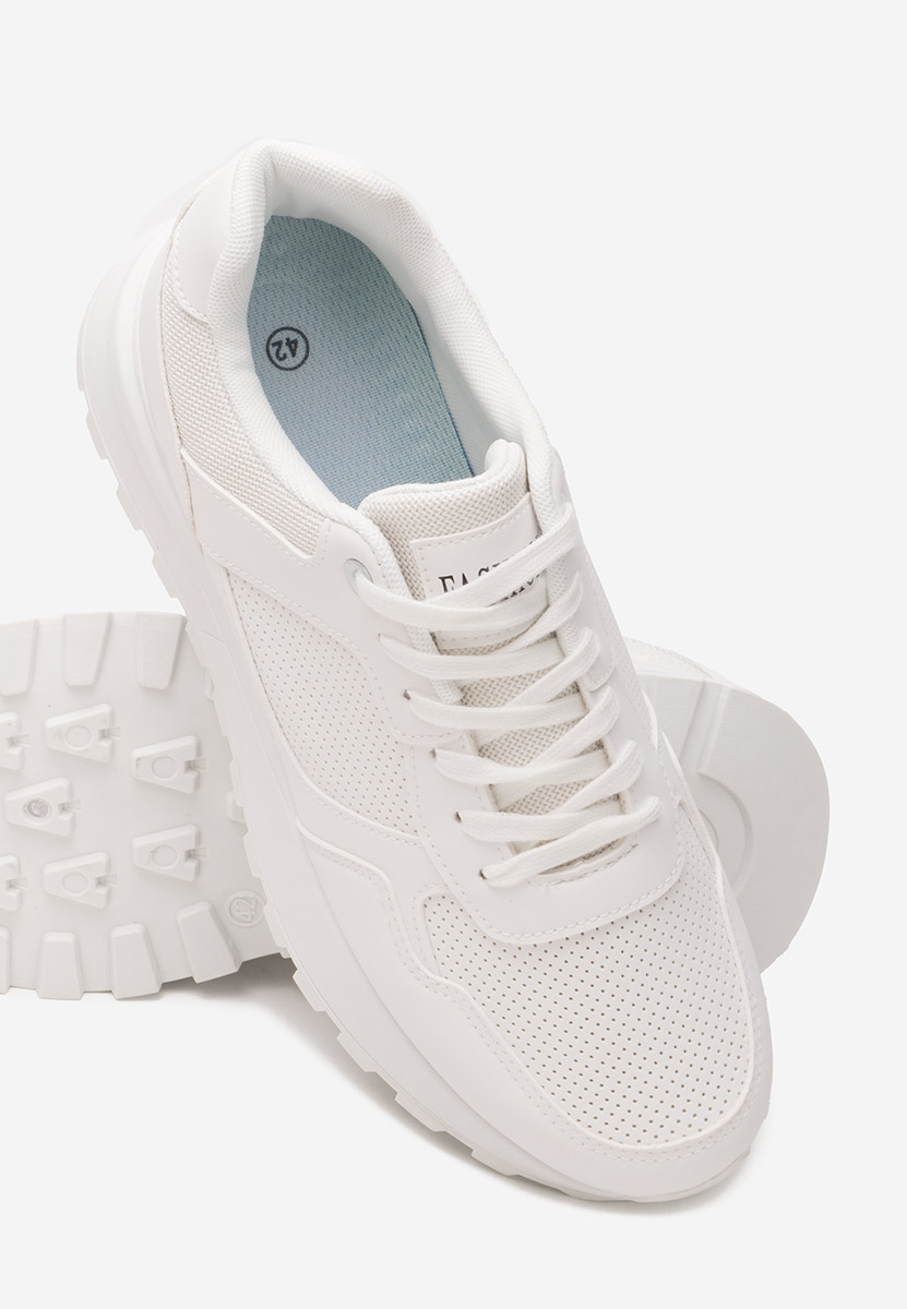 Białe sneakersy męskie Trevor