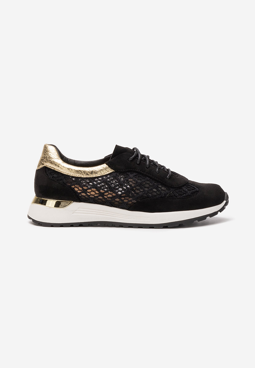 Czarne sneakersy damskie Deena V2
