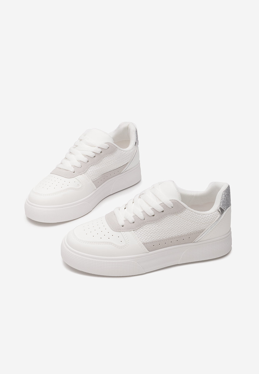 Białe sneakersy damskie Merlyna