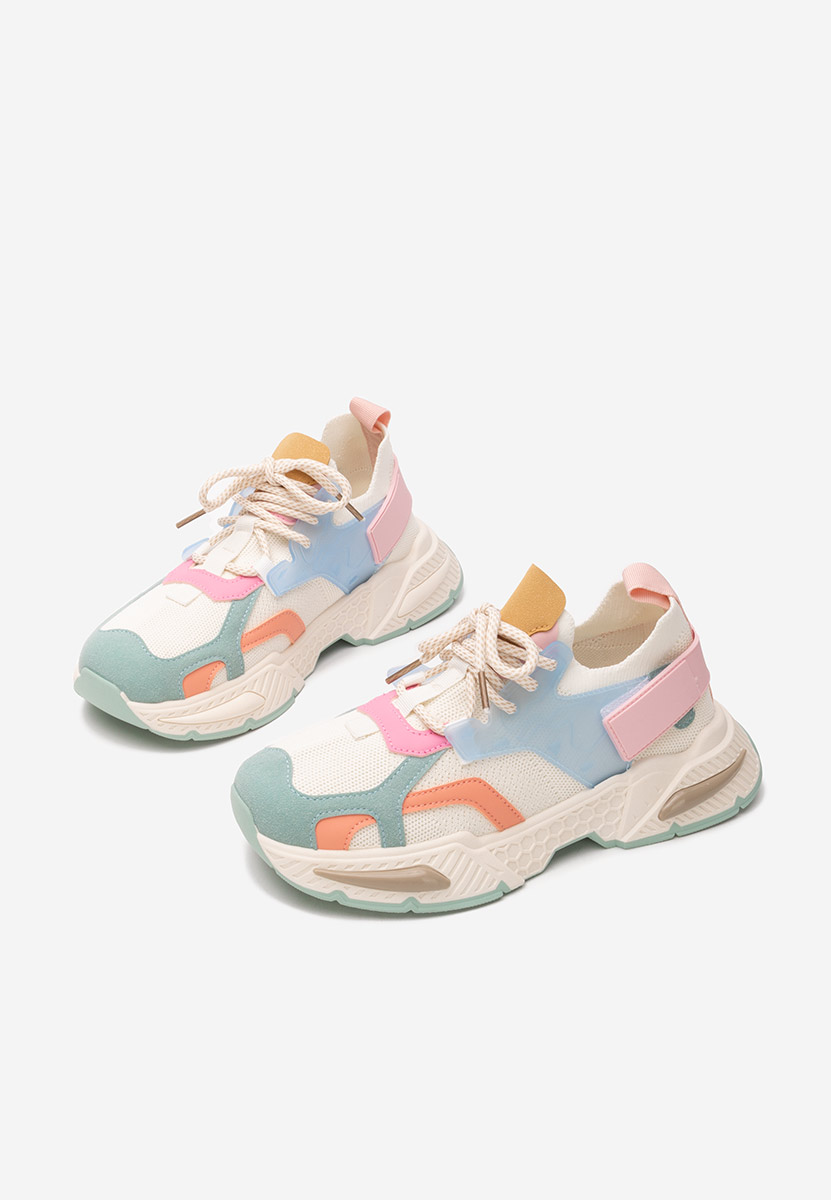 Niebieskie sneakersy damskie Roxann