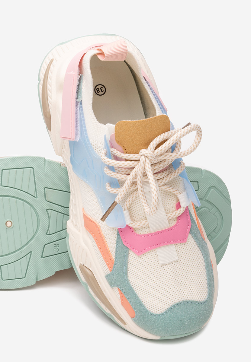 Niebieskie sneakersy damskie Roxann