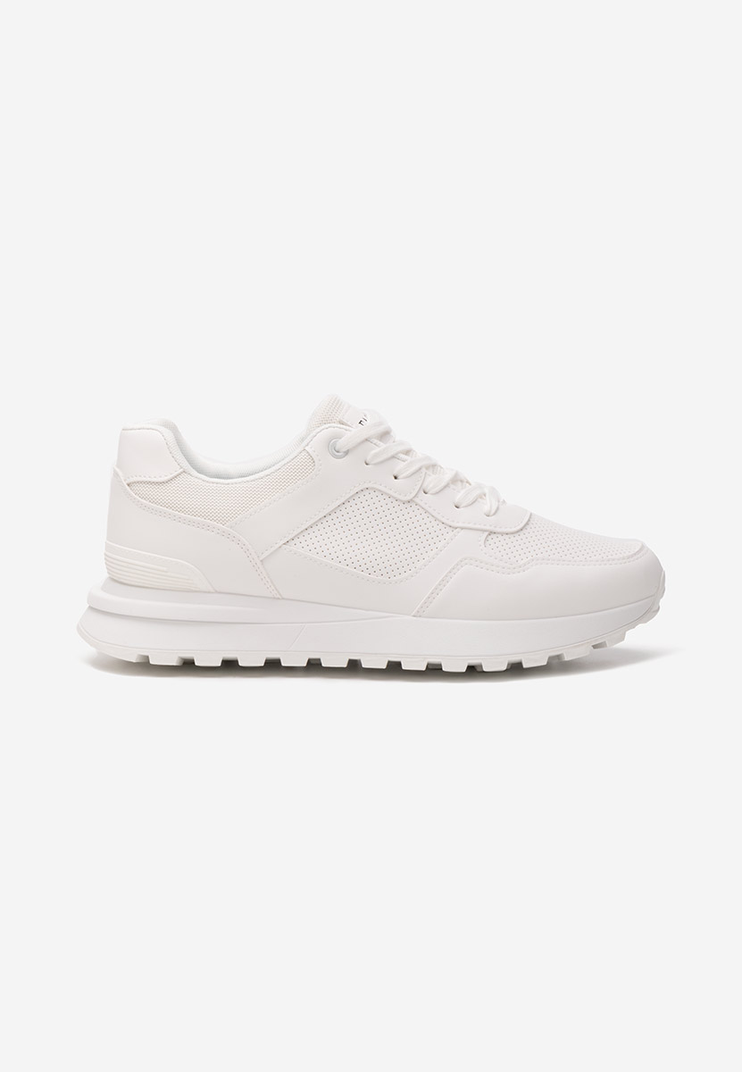 Białe sneakersy męskie Trevor