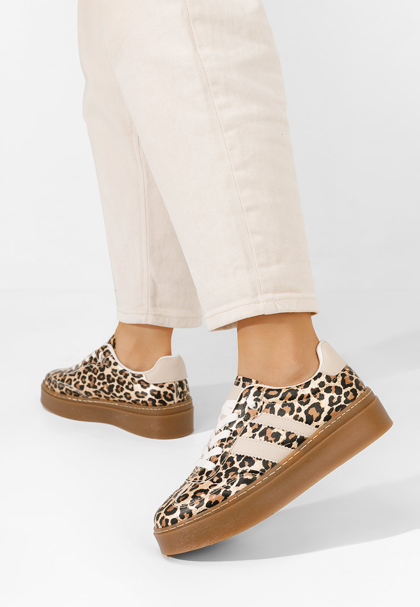 Panterkowe sneakersy damskie Namy