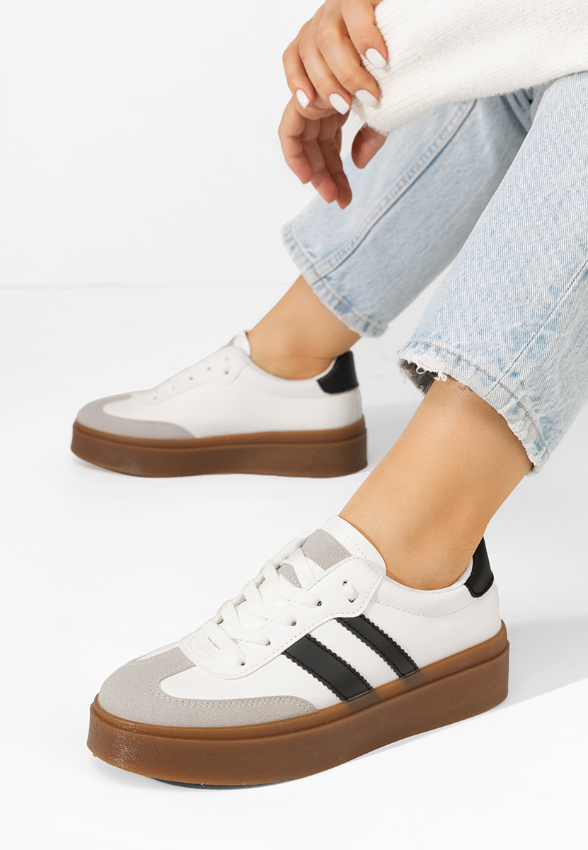 Białe sneakersy damskie Namy V3