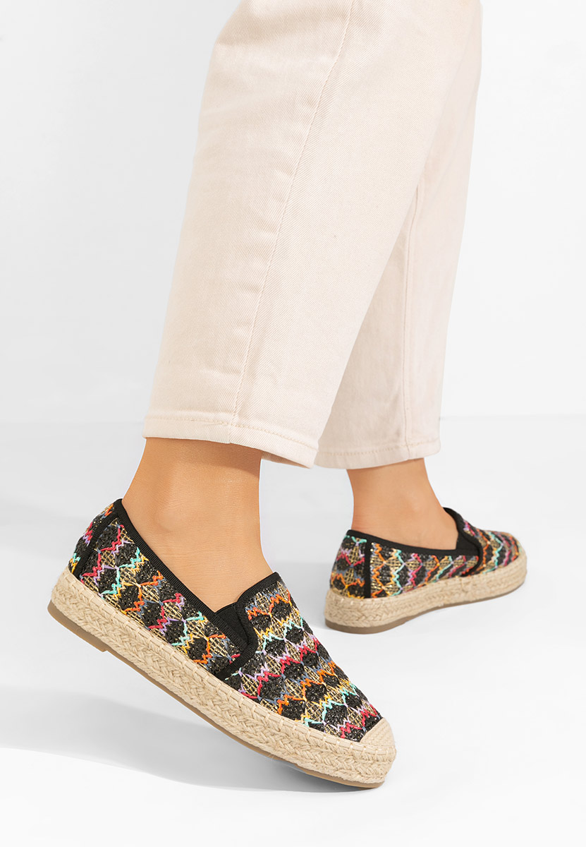 Wielokolorowy espadryle damskie Kymberly