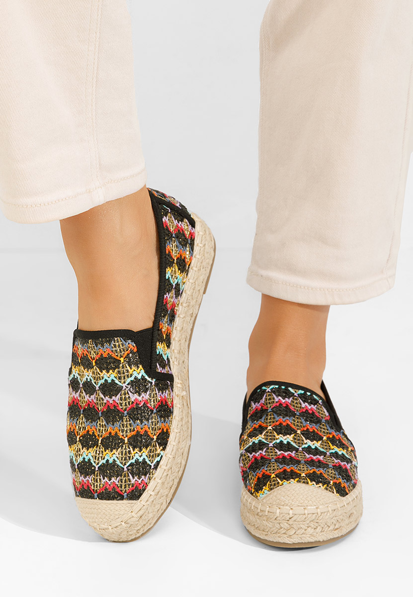 Wielokolorowy espadryle damskie Kymberly