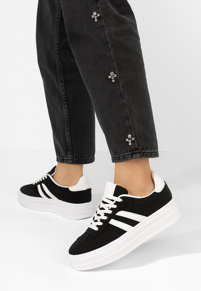 Czarne sneakersy damskie Allyna V2
