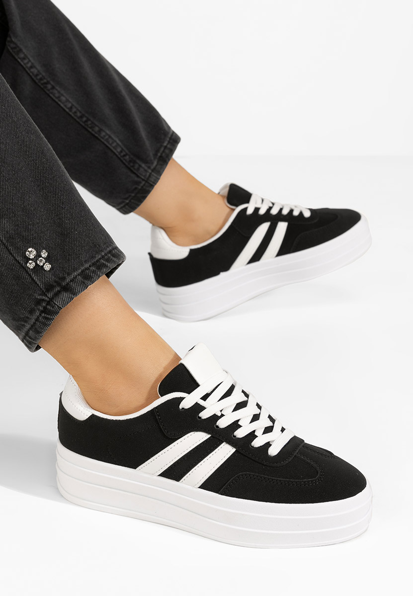 Czarne sneakersy damskie Allyna V2