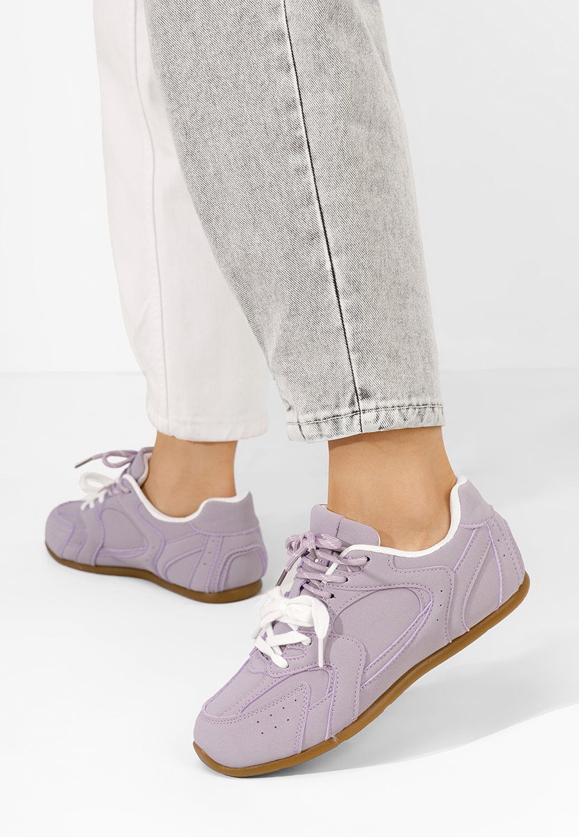 Fioletowe sneakersy damskie Charlie