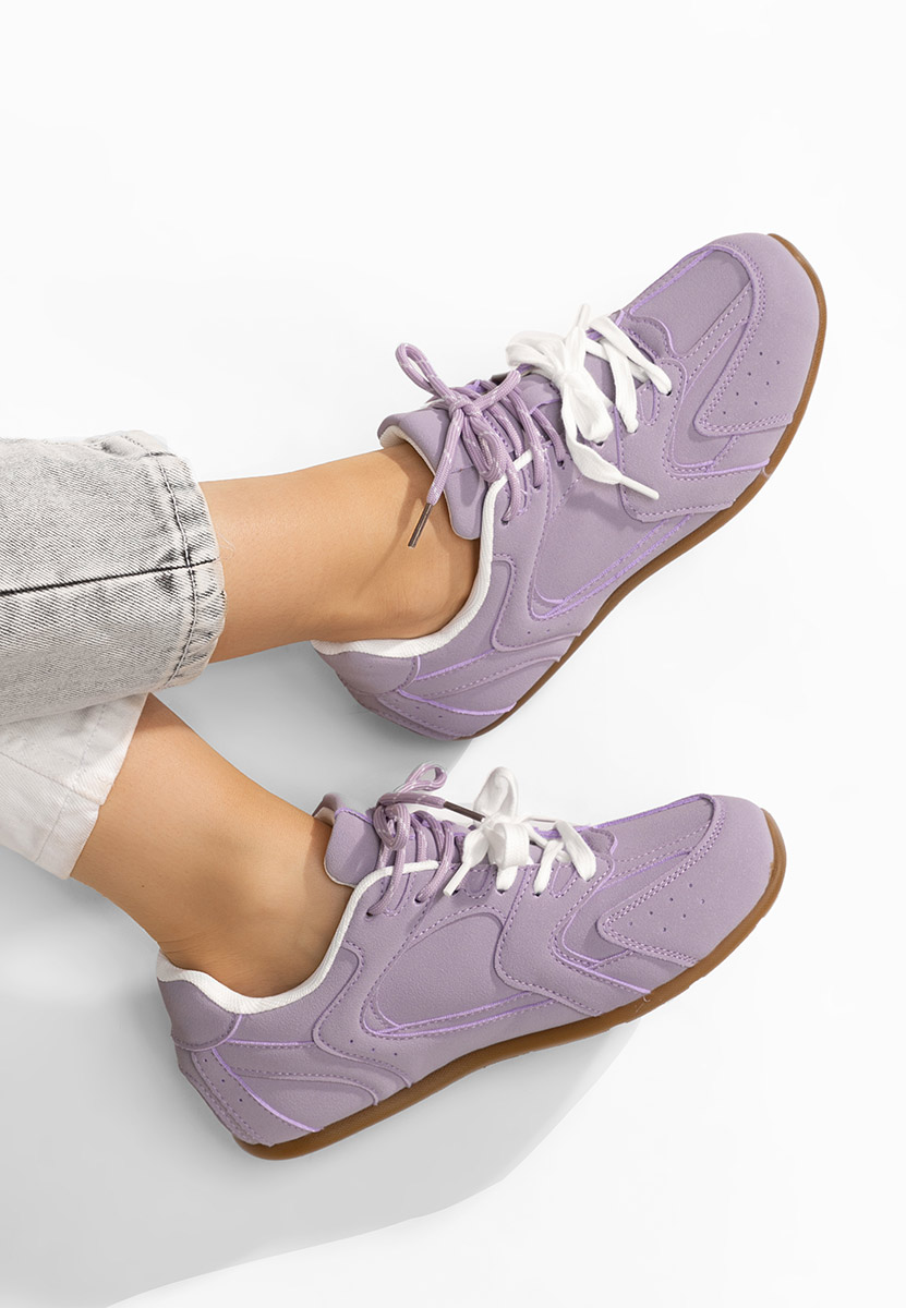 Fioletowe sneakersy damskie Charlie