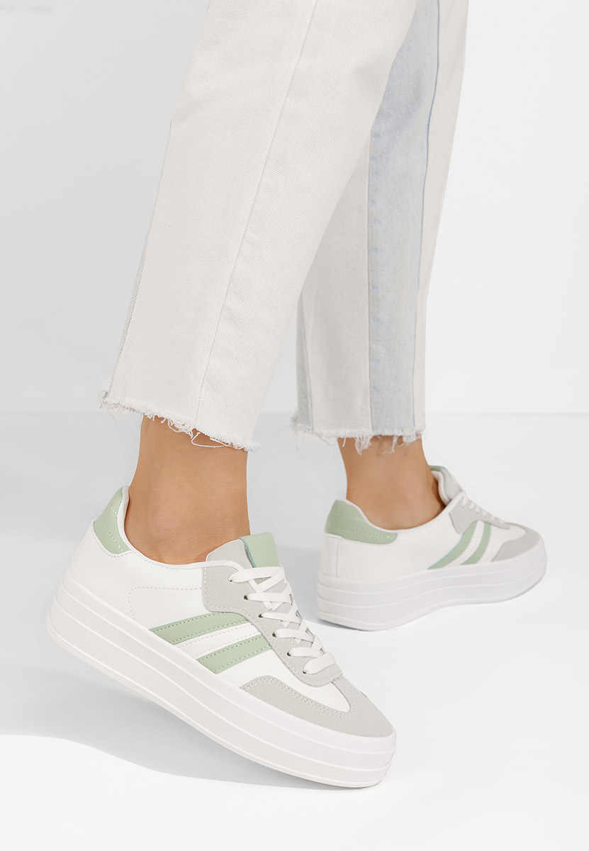 Białe sneakersy damskie Jazmine