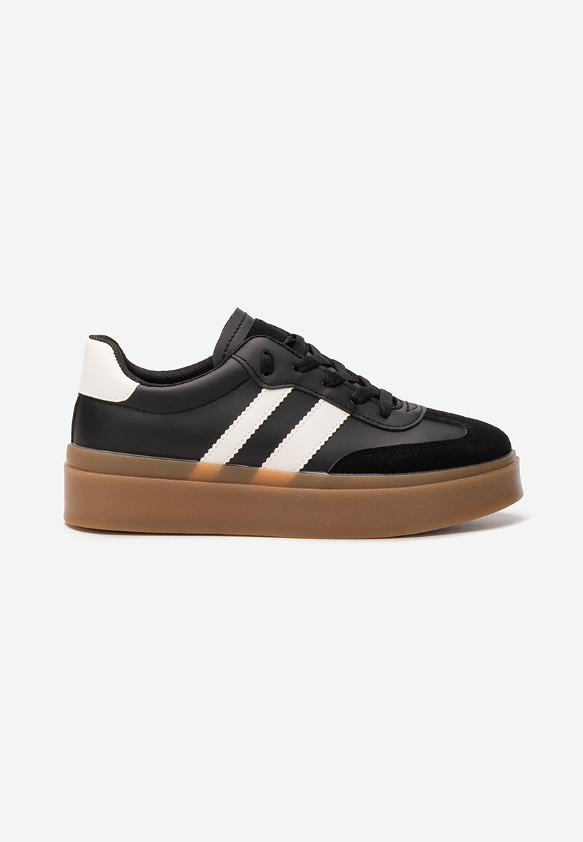 Czarne sneakersy damskie Namy