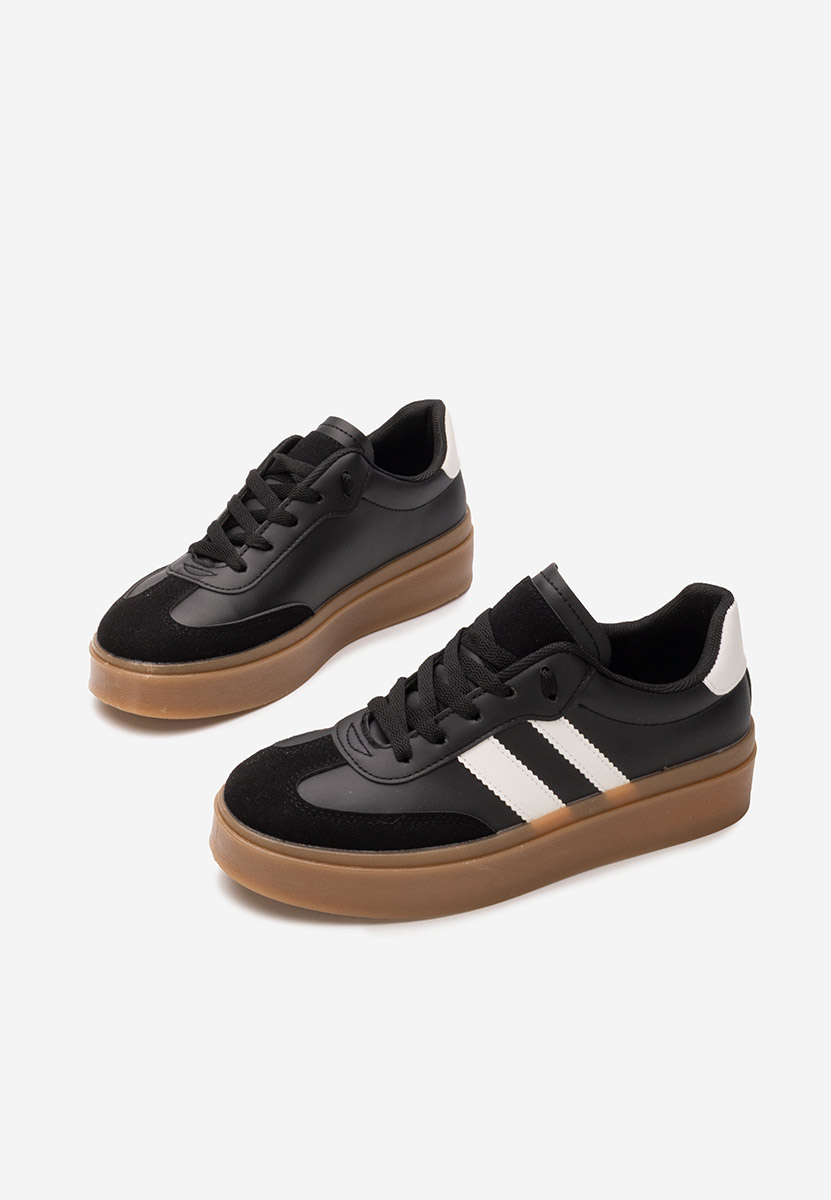 Czarne sneakersy damskie Namy