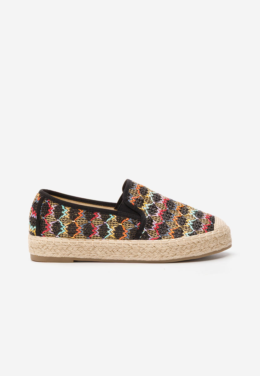 Wielokolorowy espadryle damskie Kymberly