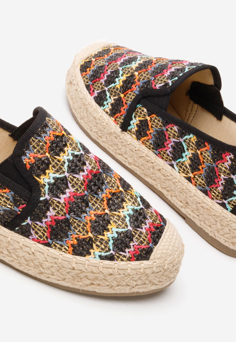 Wielokolorowy espadryle damskie Kymberly