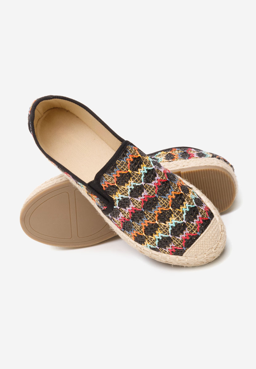 Wielokolorowy espadryle damskie Kymberly