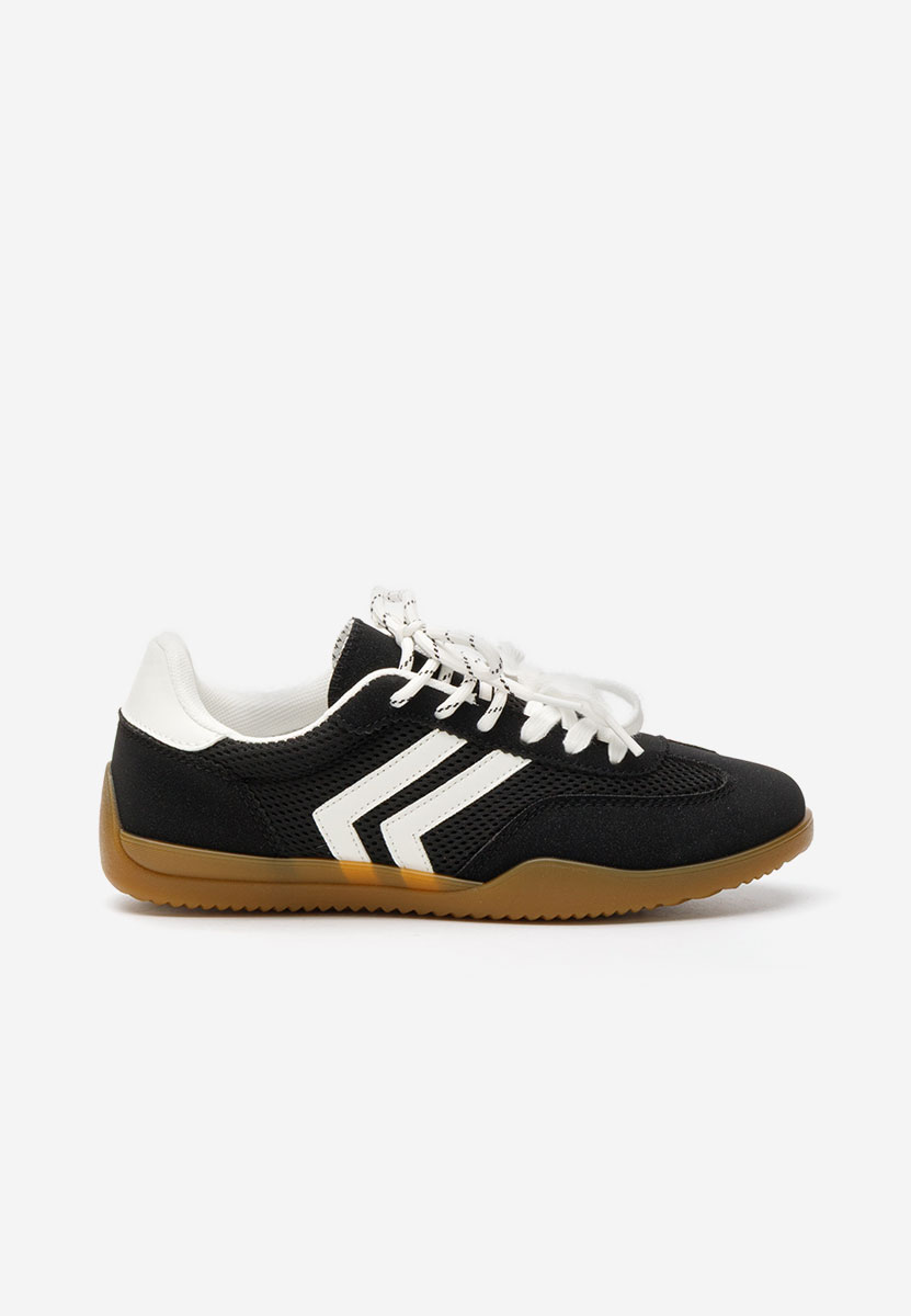 Czarne sneakersy damskie Sharyl