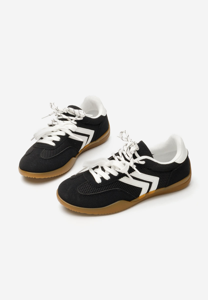 Czarne sneakersy damskie Sharyl