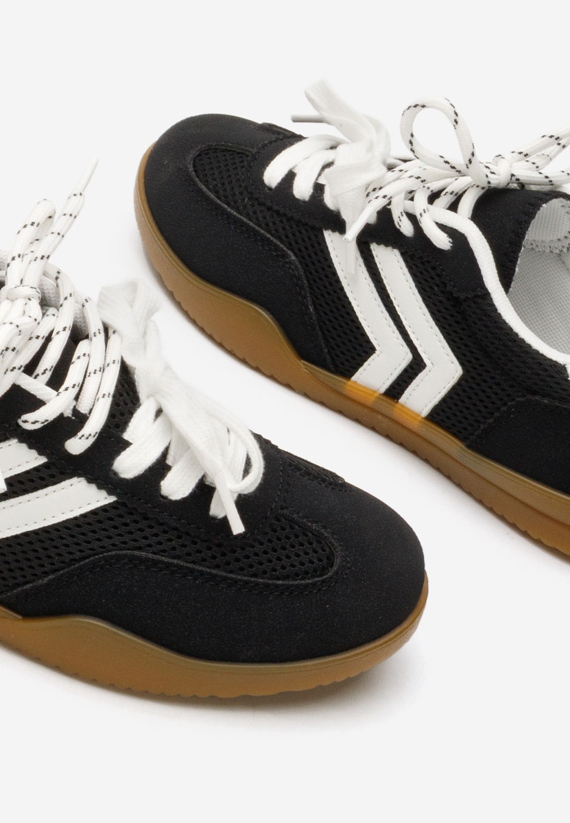 Czarne sneakersy damskie Sharyl