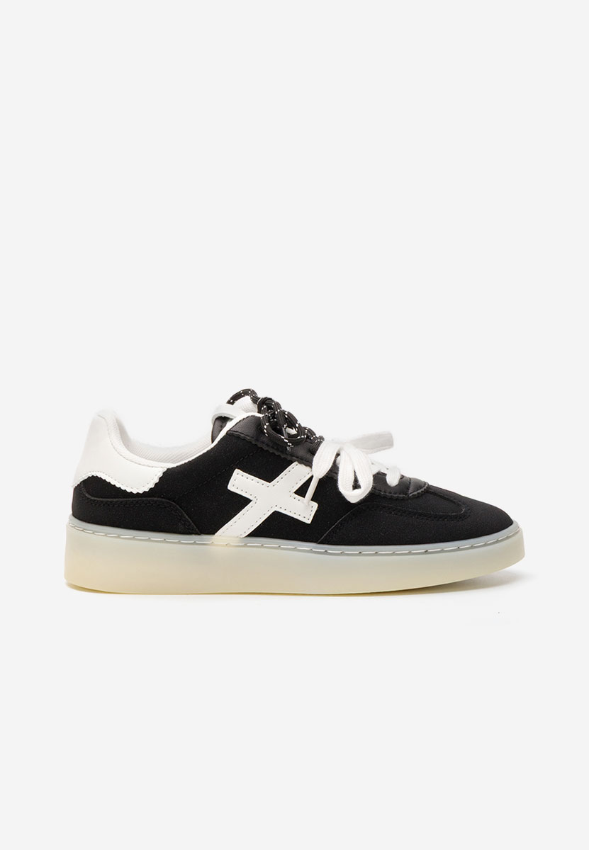 Czarne sneakersy damskie Livya