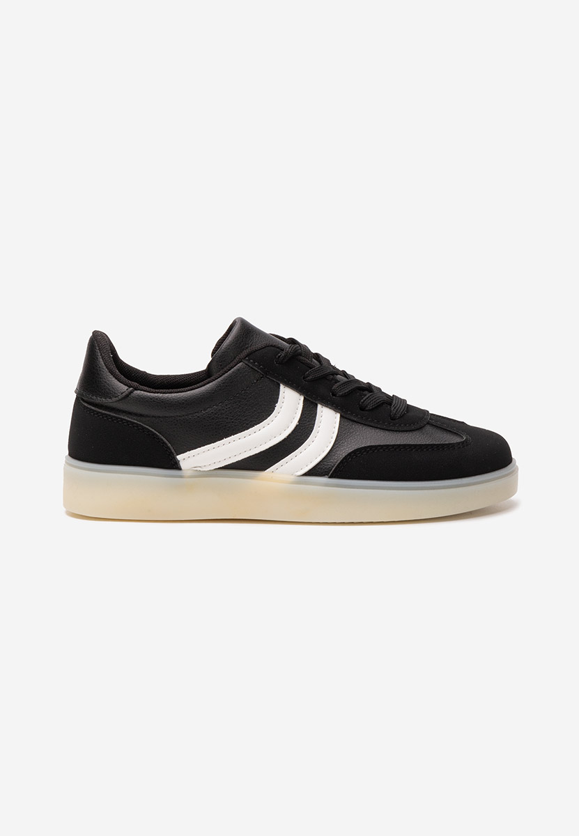 Czarne sneakersy dla dzieci Gloofy