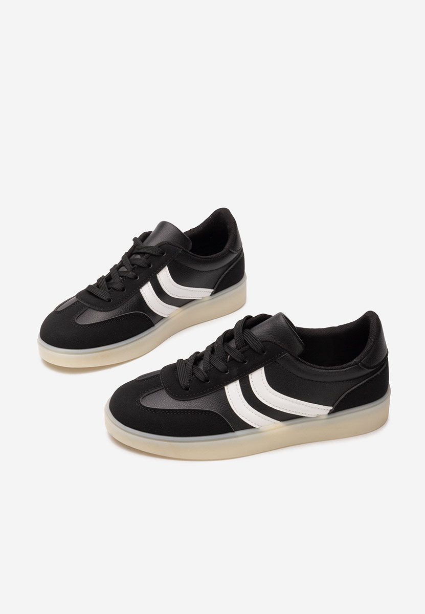 Czarne sneakersy dla dzieci Gloofy