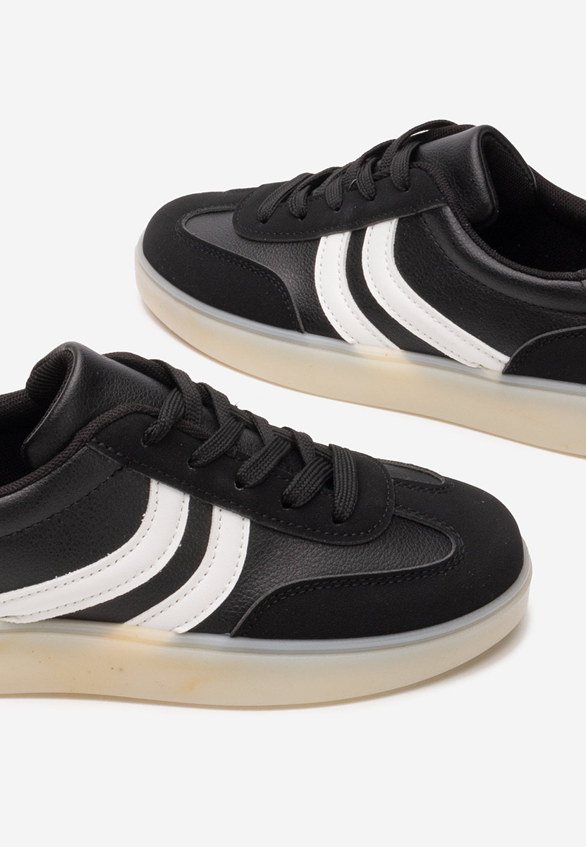 Czarne sneakersy dla dzieci Gloofy