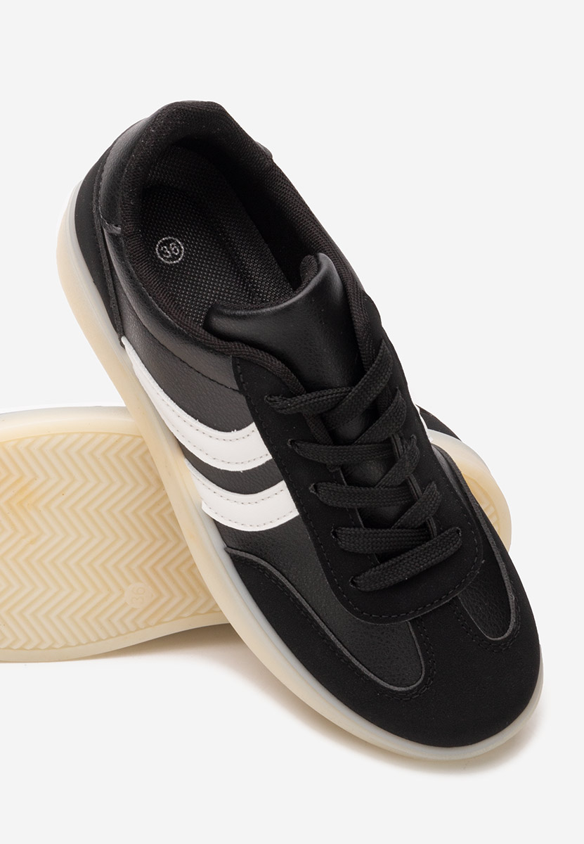 Czarne sneakersy dla dzieci Gloofy