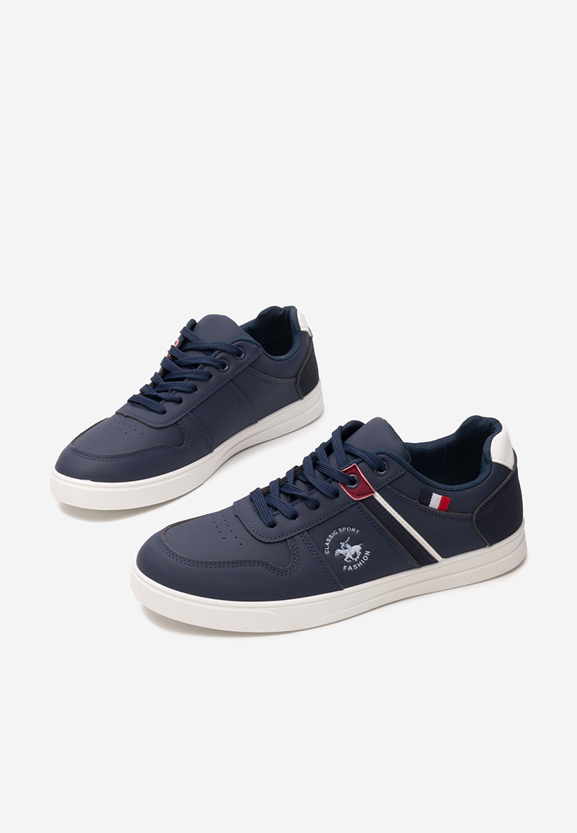 Granatowe sneakersy męskie Myke