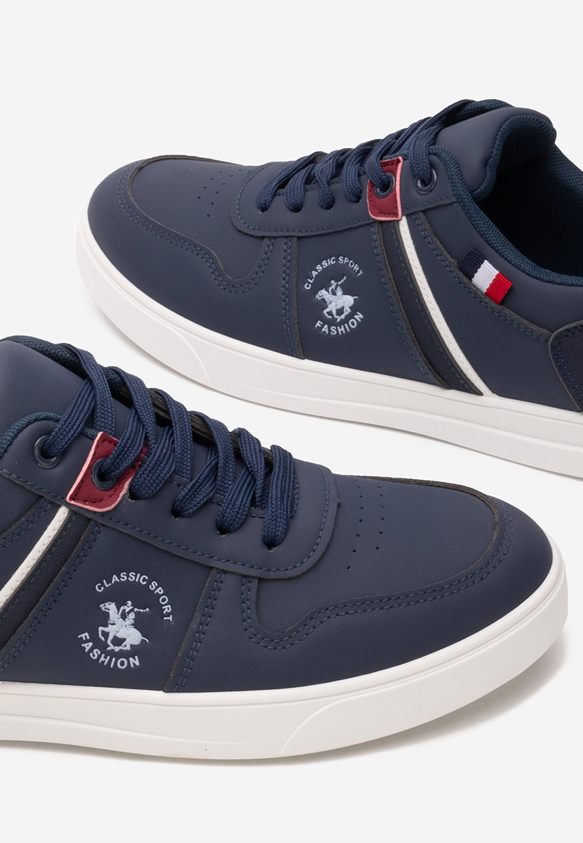 Granatowe sneakersy męskie Myke