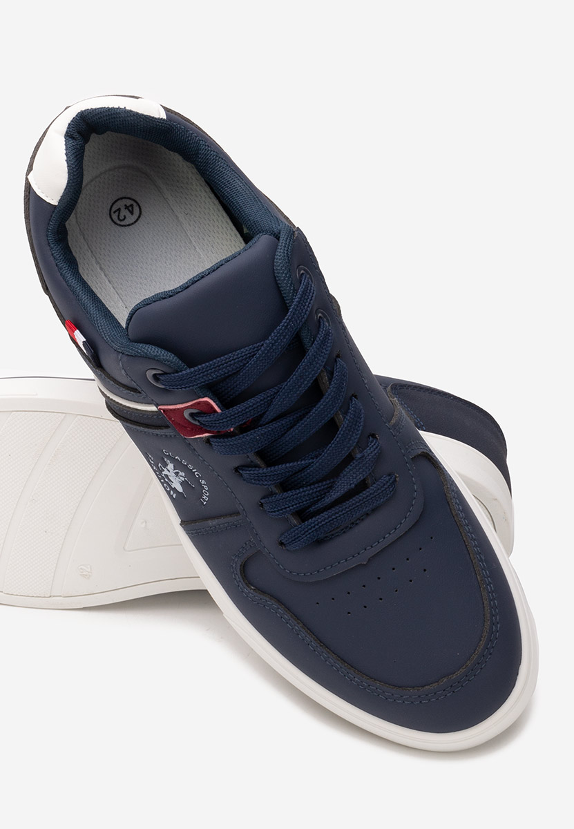 Granatowe sneakersy męskie Myke