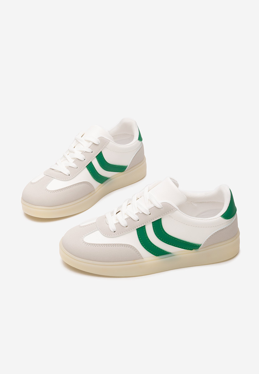 Białe sneakersy dla dzieci Gloofy
