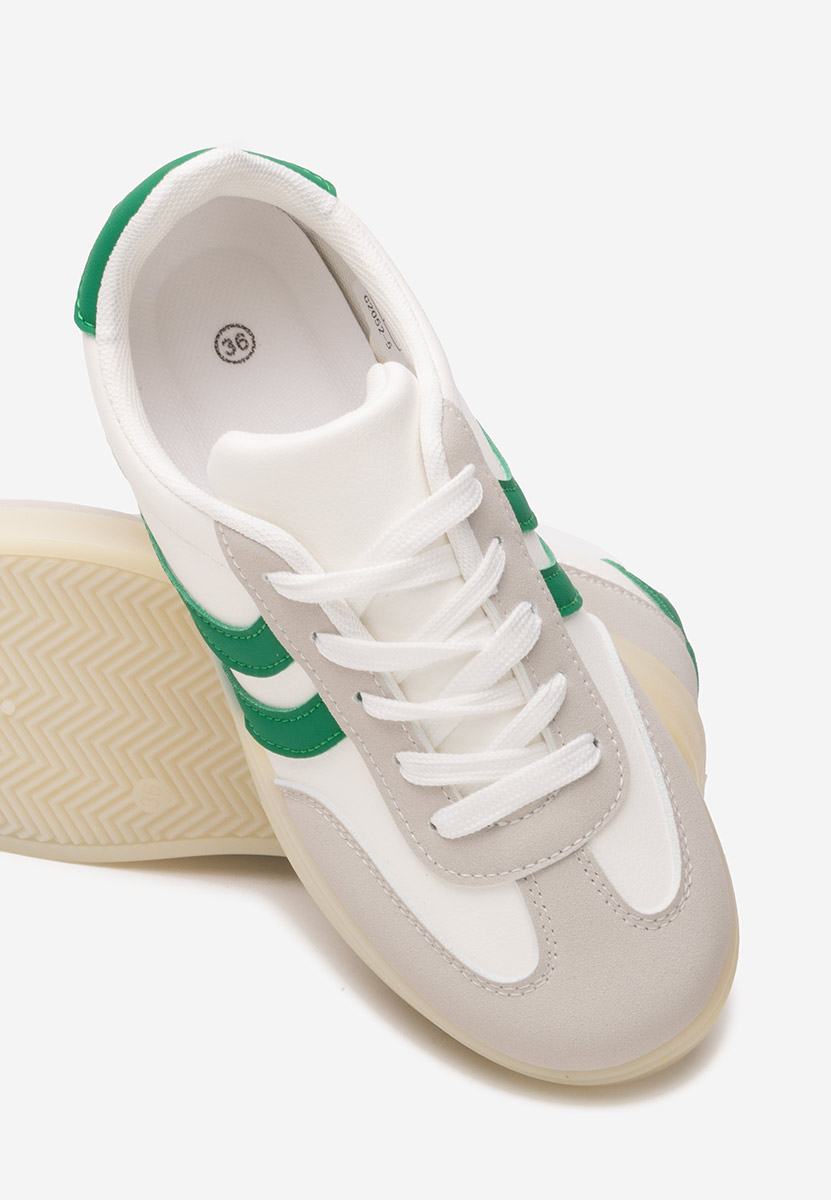 Białe sneakersy dla dzieci Gloofy