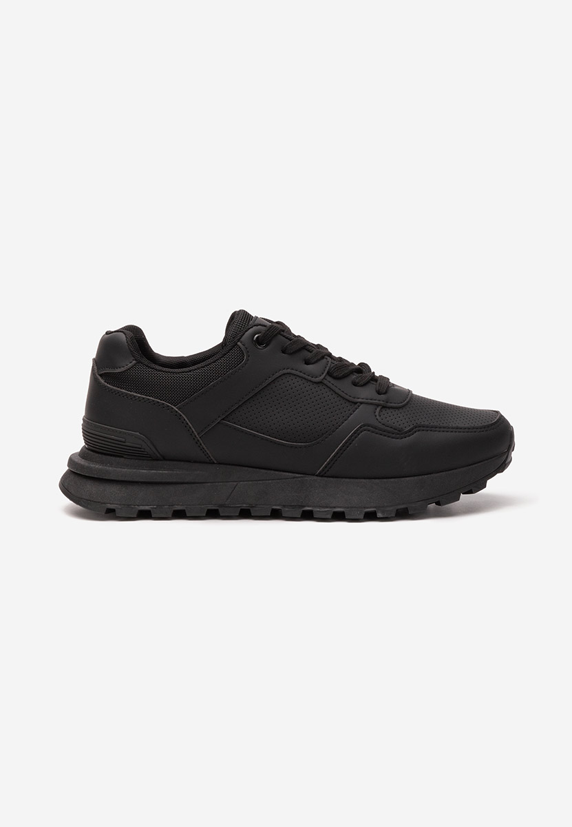 Czarne sneakersy męskie Trevor