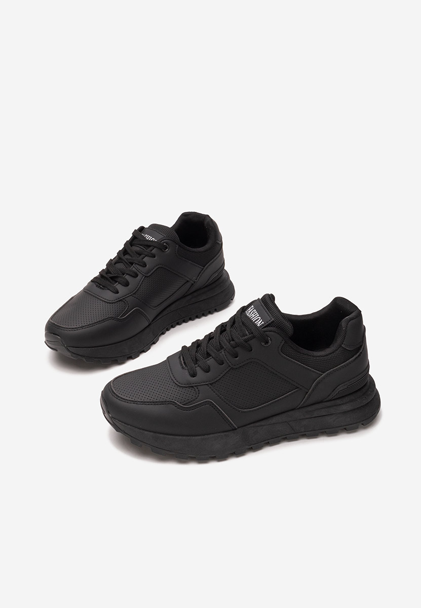 Czarne sneakersy męskie Trevor