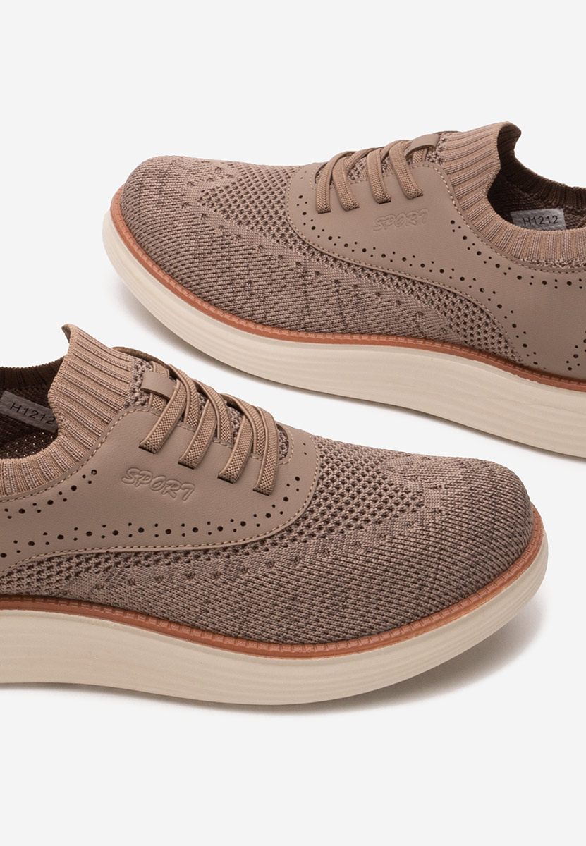 Khaki buty sportowe męskie Roberto