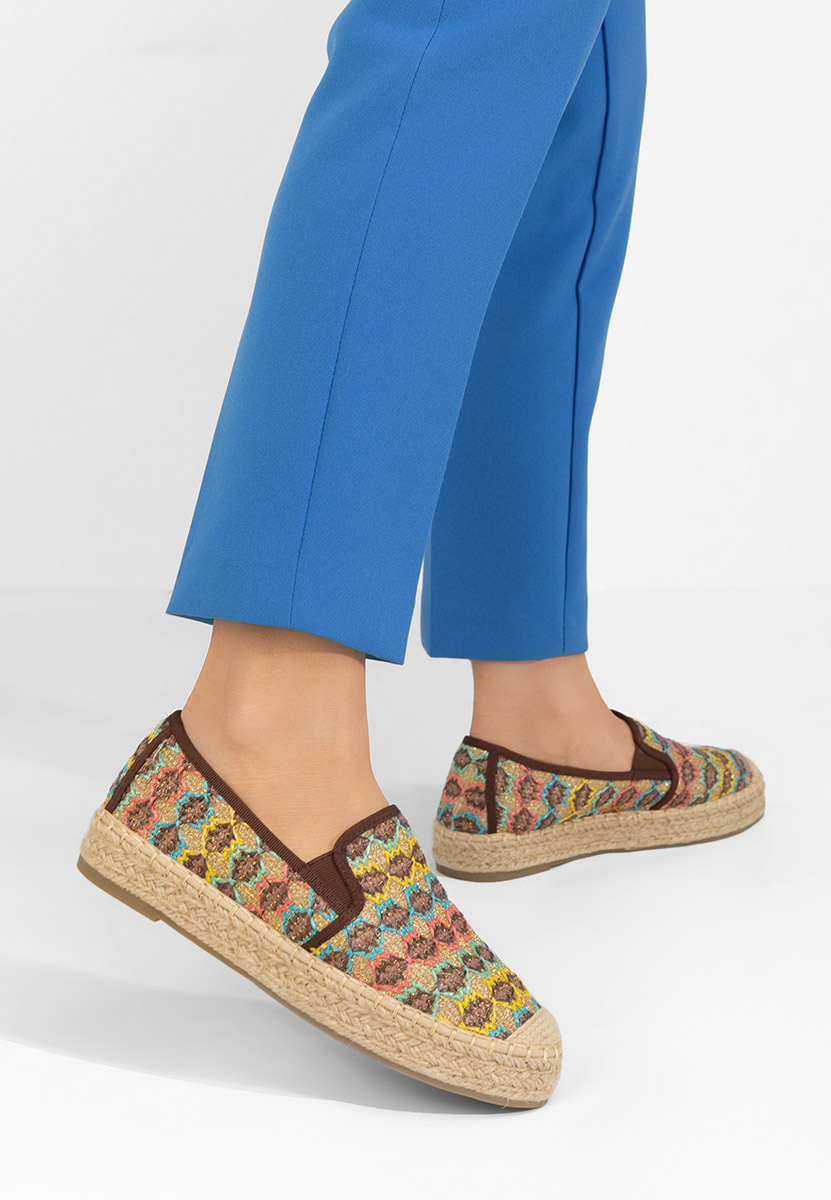Wielokolorowy espadryle damskie Kymberly V2