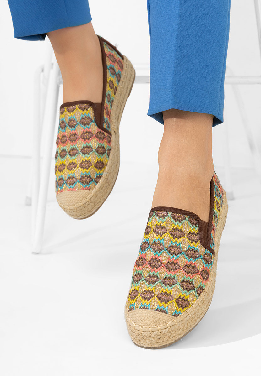 Wielokolorowy espadryle damskie Kymberly V2