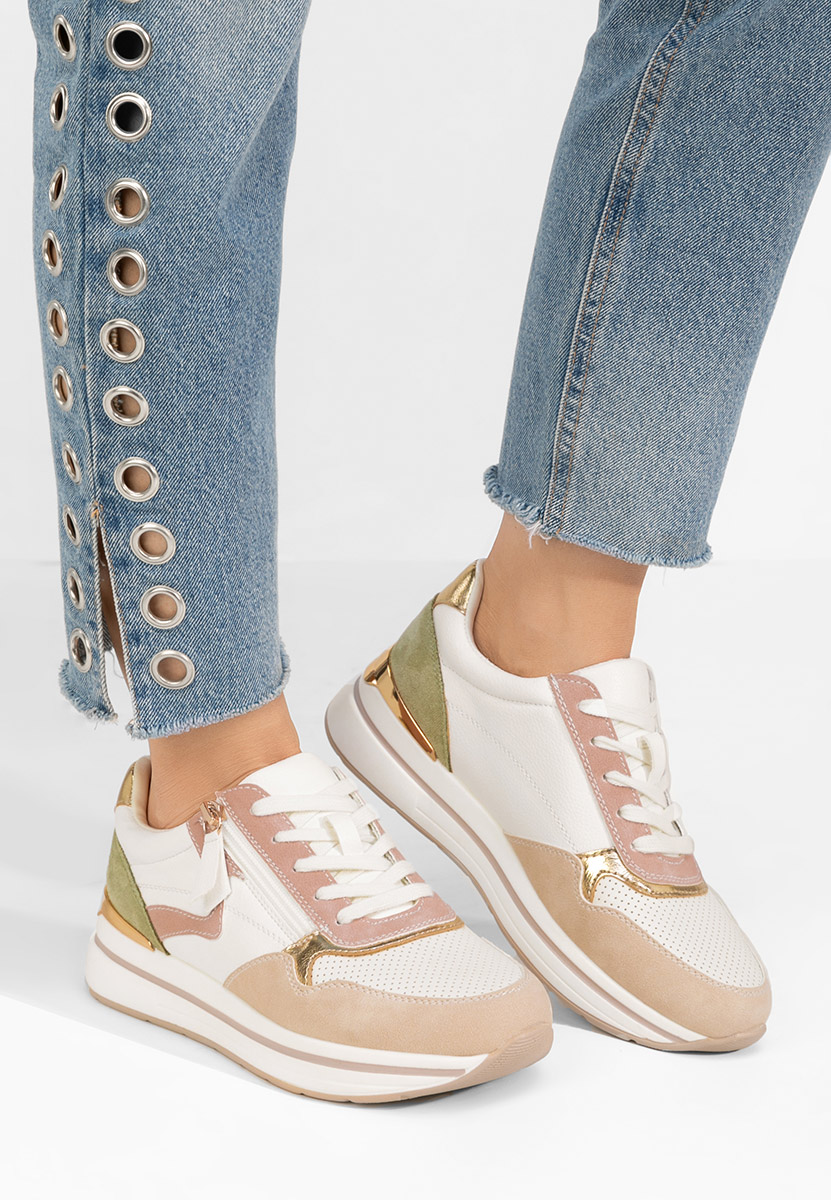 Różowe sneakersy damskie Marilou