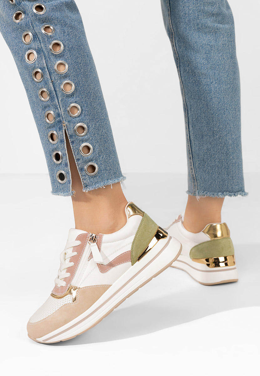 Różowe sneakersy damskie Marilou