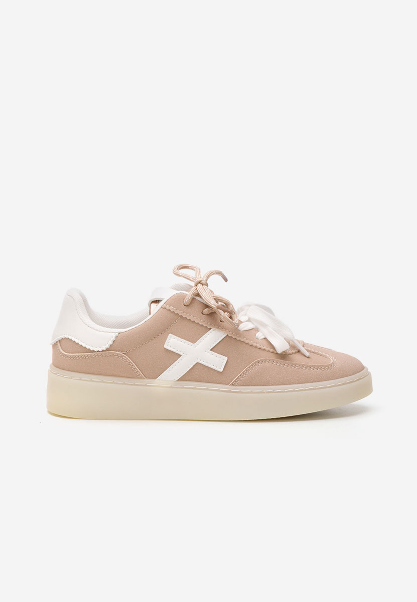 Khaki sneakersy damskie Livya