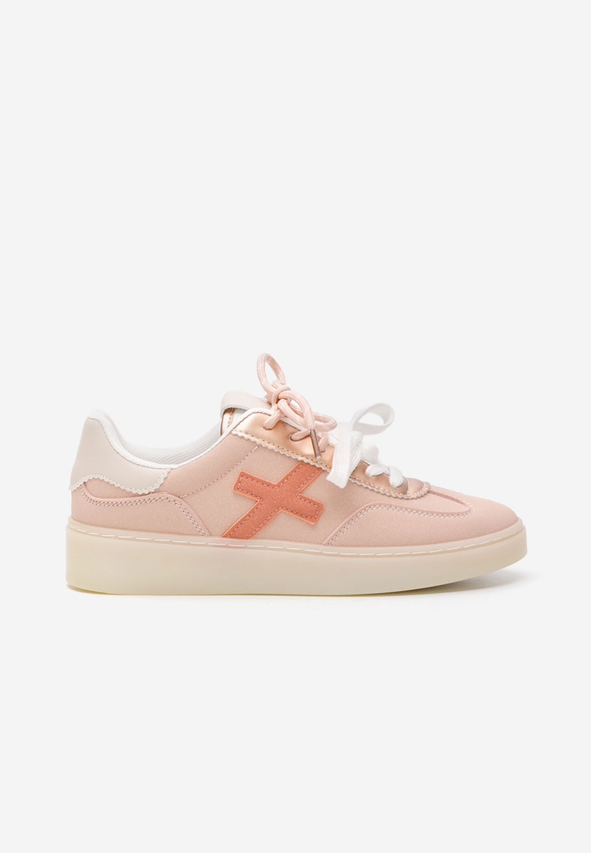 Różowe sneakersy damskie Livya